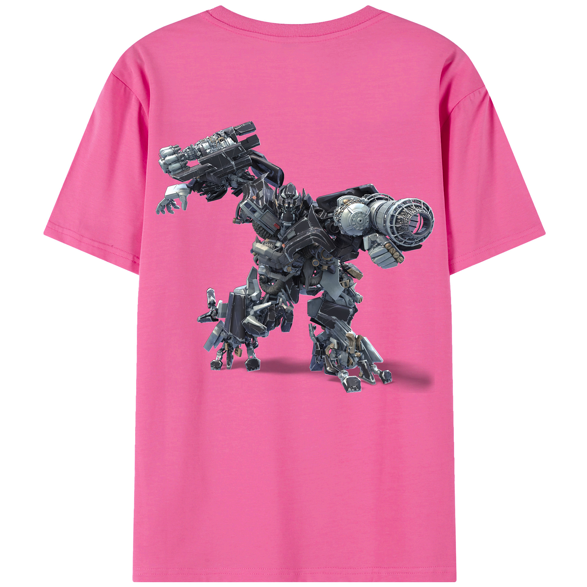 （画像用） Transformers トランスフォーマー レディース半袖Tシャツ(バックプリント)